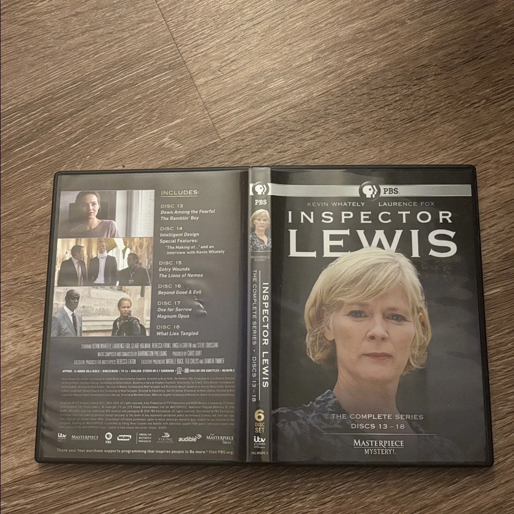 Inspector Lewis Series DVD Set of Discs: 13 - 14